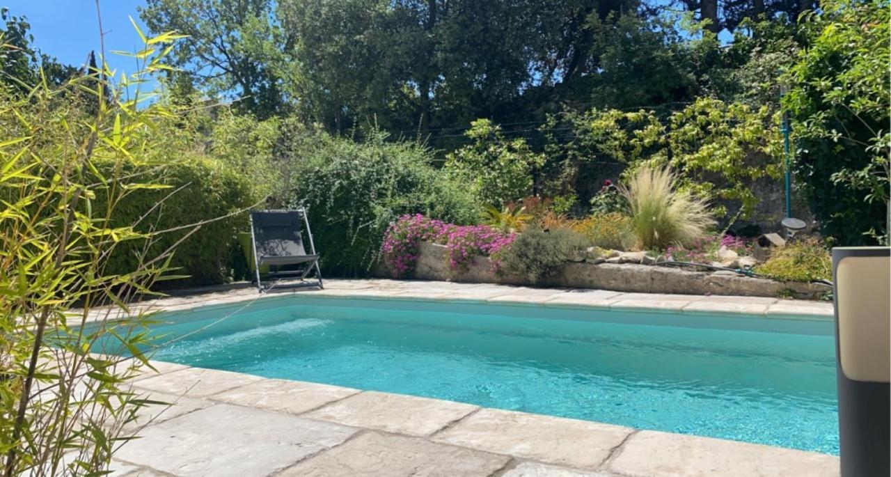 La Suite De Charme Du Mas De La Fontaine De Jonquier Avec Spa Privatif Séguret 外观 照片