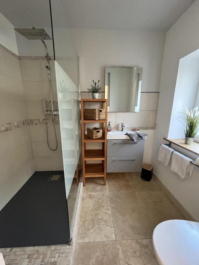 La Suite De Charme Du Mas De La Fontaine De Jonquier Avec Spa Privatif Séguret 外观 照片